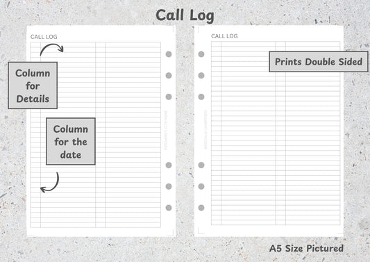 Call Log